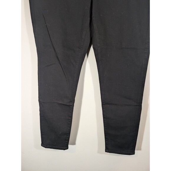 Madewell Womens Black Roadtripper High Rise Skinny Jeans Sz 36 Boho Mature Goth - Picture 4 of 12